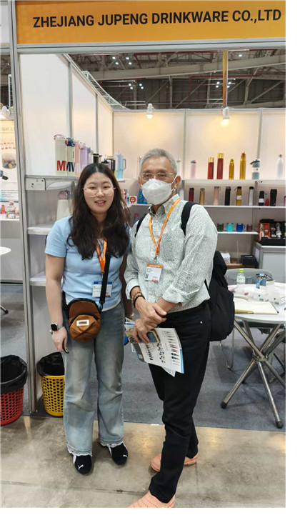 Vietnam Global Sources Fair 2026 — Jupeng Drinkware booth