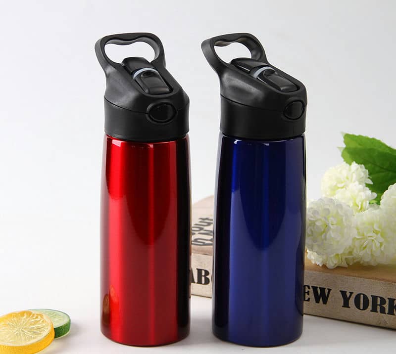 TA-1041 Bounce-Lid Straw Sport Bottle — view 3