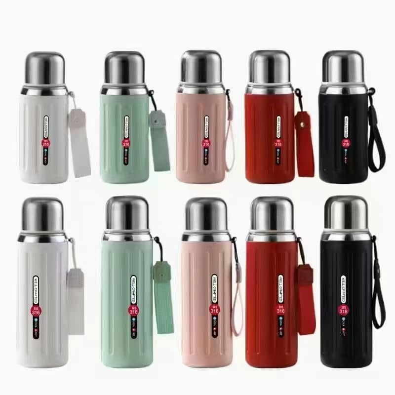 TI-1139 Retro Thermos with Carry Strap — view 9