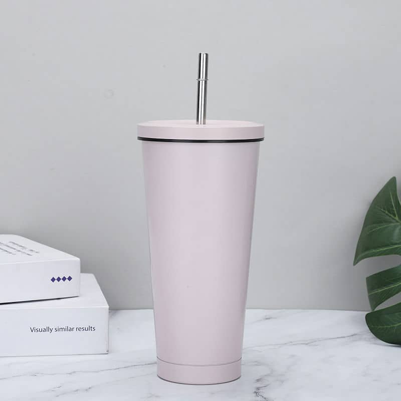 TI-1143 Straw-Lid Car Thermos Bottle — view 2