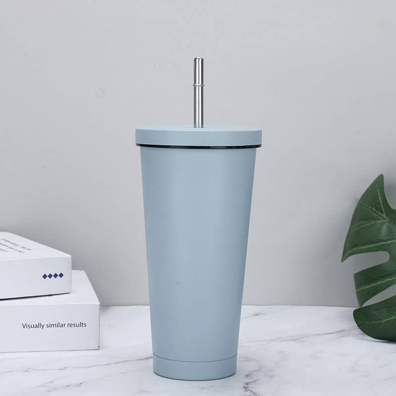 TI-1143 Straw-Lid Car Thermos Bottle — view 9