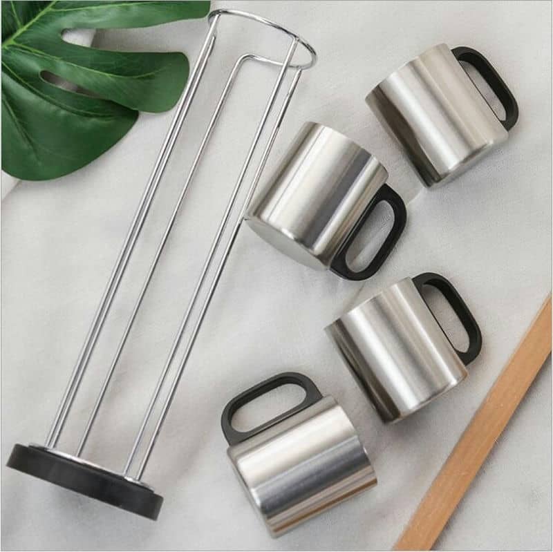 TL-1010 Stackable Double-Wall Cup Set (x4) — view 2