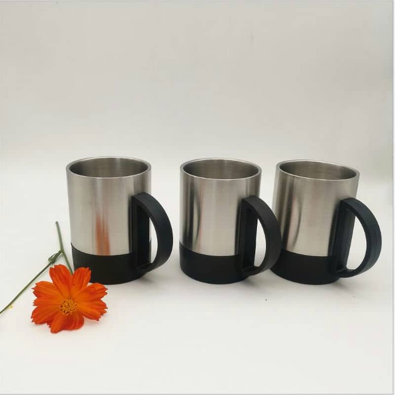TL-1016 Double-Wall Cup — Handle & Non-Slip Base — view 4