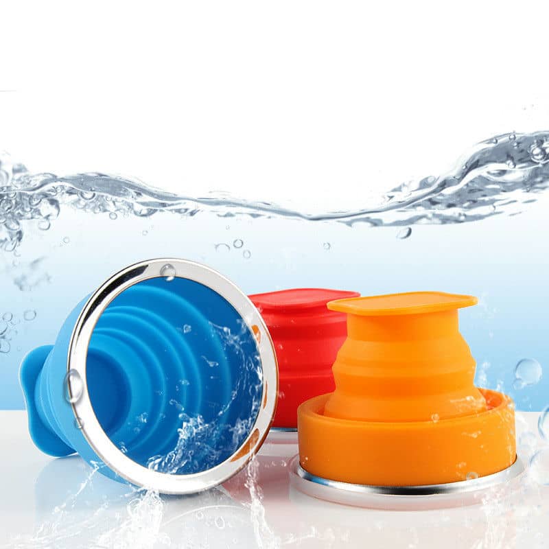 TU-1003 Mini Folding Bottle with Cord (250ml) — view 2