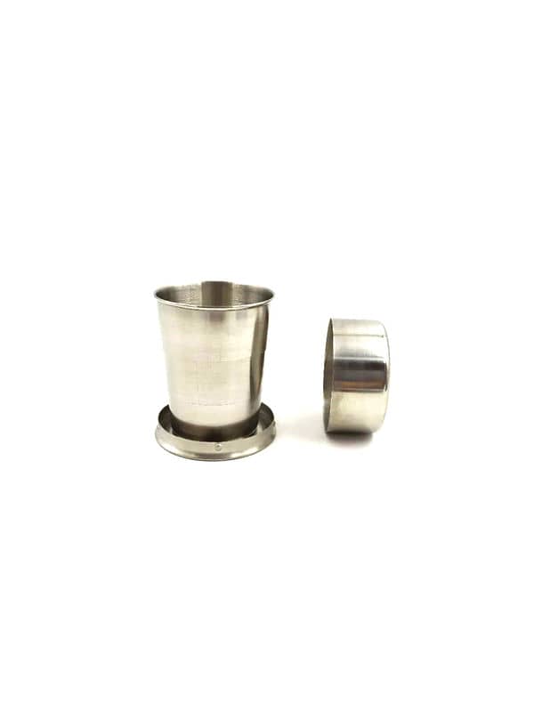 TU-1004 Stainless Folding Bottle with Clip (150ml) — view 6