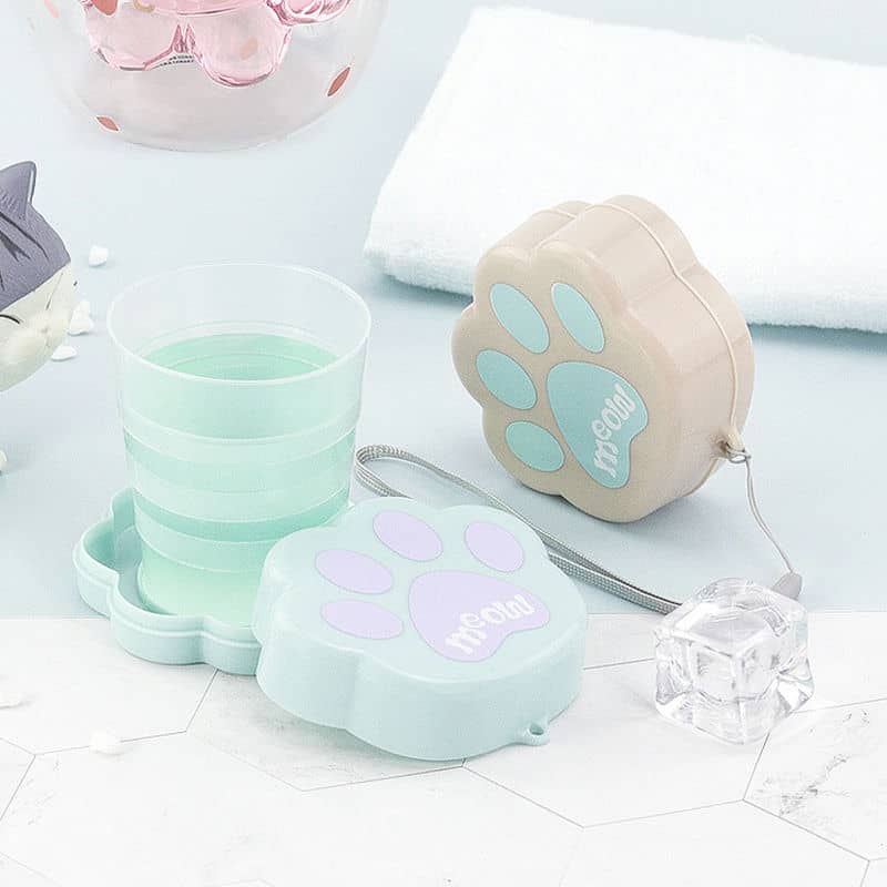 TU-1021 Cat-Paw Folding Cup (130ml) — view 2