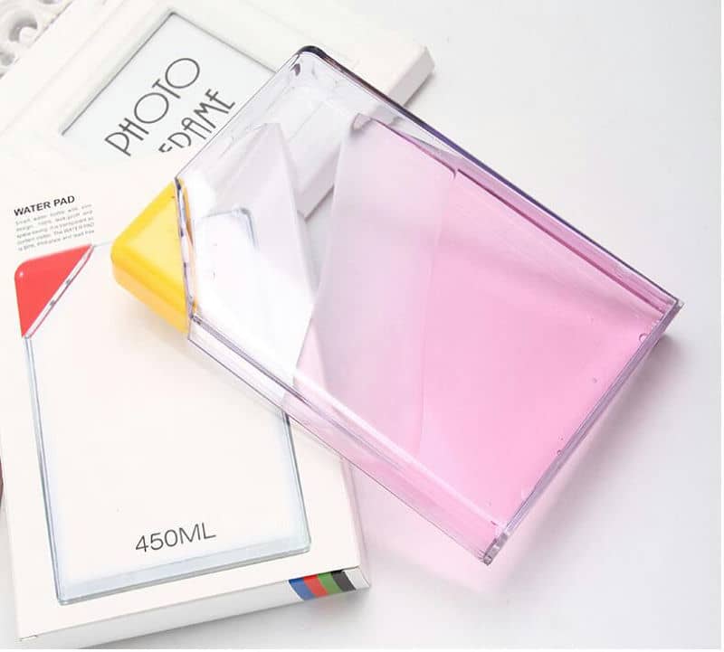TY-1004 Clear Flat Notebook Bottle, Colour Lids — view 6