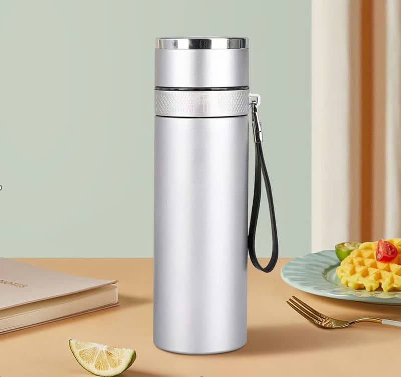 TH-1002 500ml One-Touch Ceramic Tea Thermos OEM inner ceramic coating no metal taste