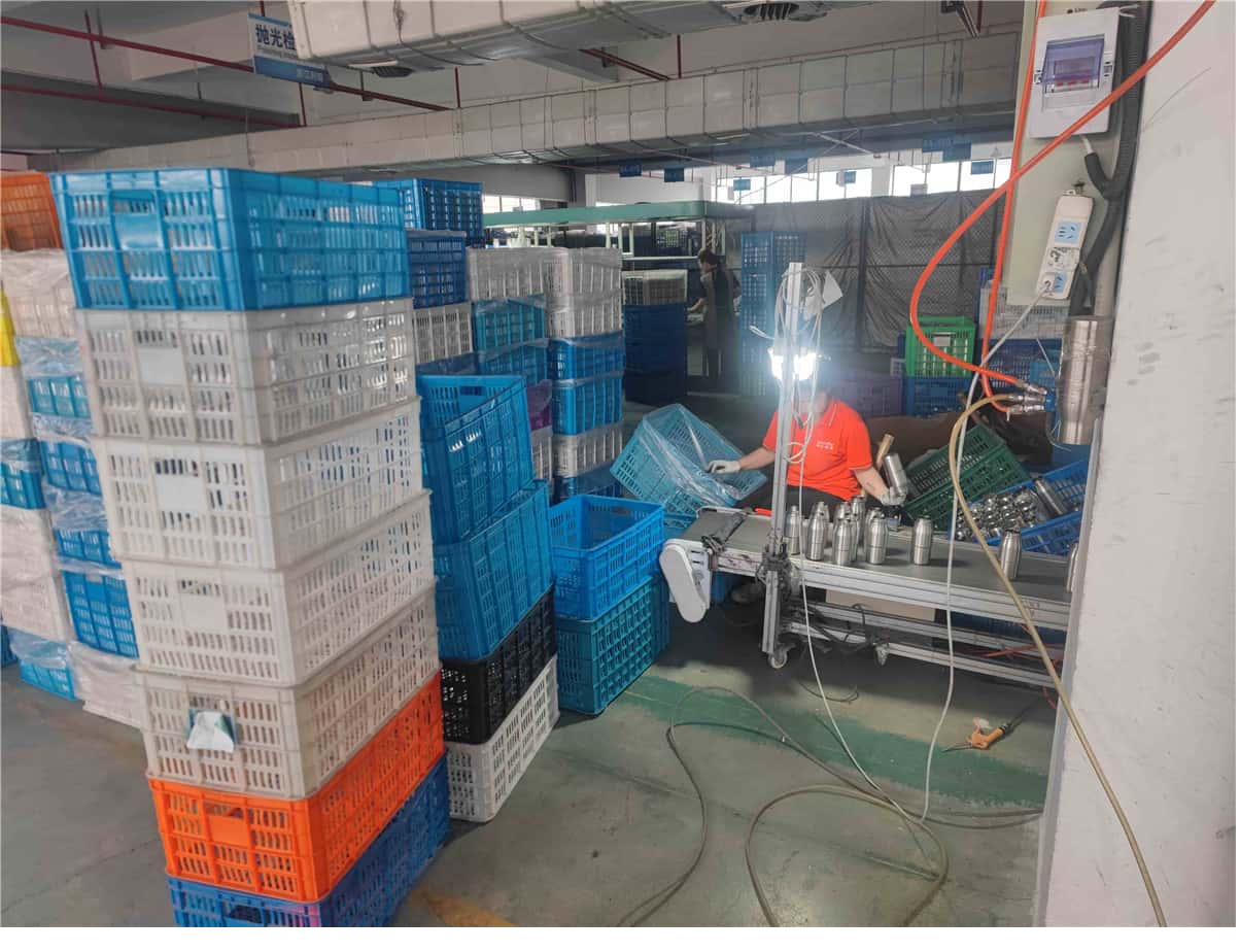 In-line quality inspection on the floor
