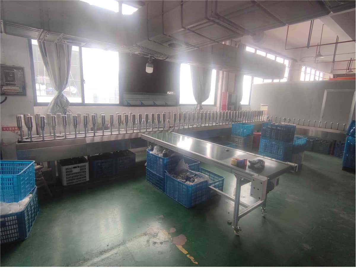 Shaker bottles in production at the Jupeng factory