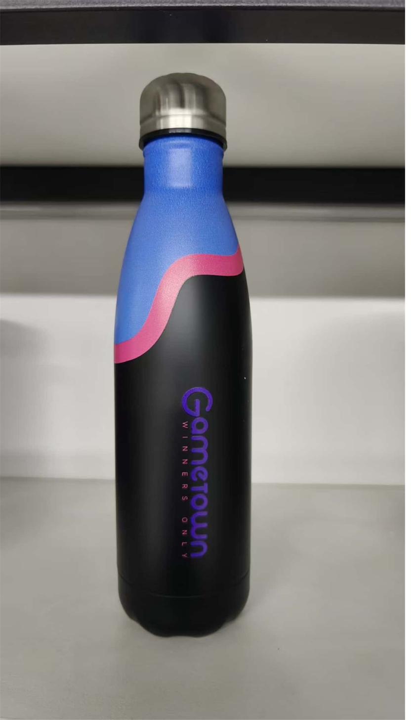 UV digital printing for full-color flask branding