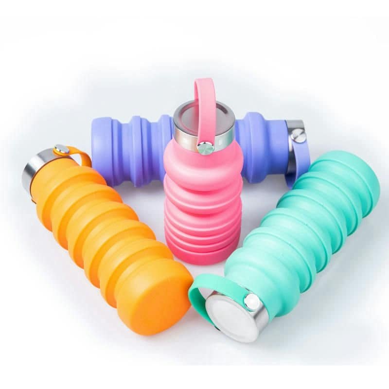 TU-1022C 550 ml Collapsible Silicone Bottle