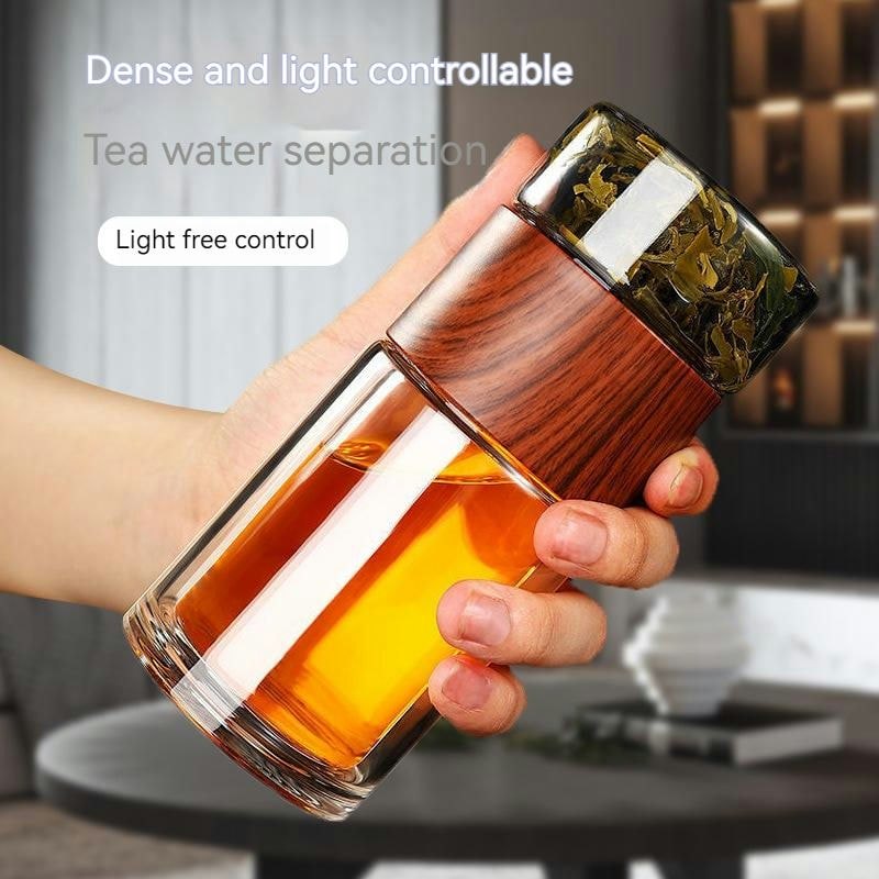 TR-1037 Wood-Trim Infuser Cup