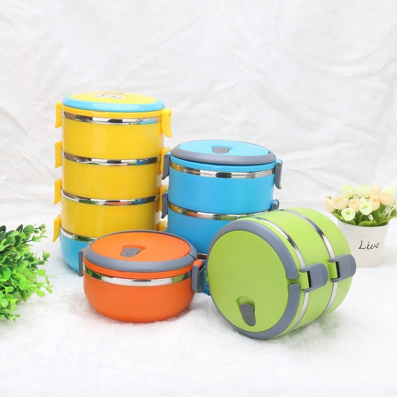 TM-1002 400/800/1200/1600 ml stainless lunch box