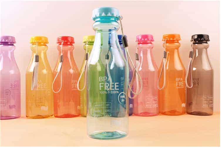 TA-4027 Clear Sport Bottle Plastic BPA-Free Water Bottle