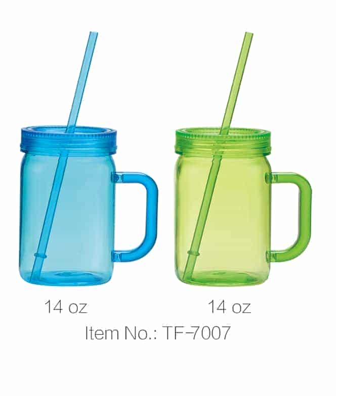 TF-7007 Straw Bottle Plastic BPA-Free Water Bottle — factory China view 2