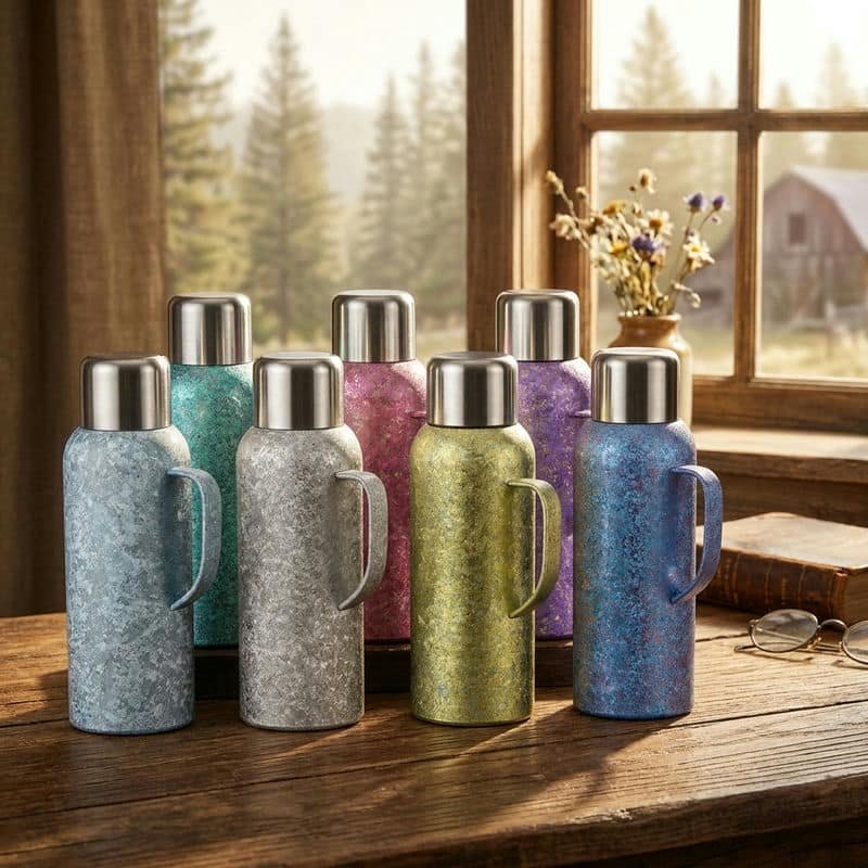 TN-1010 1000 ml Titanium Vacuum Jug