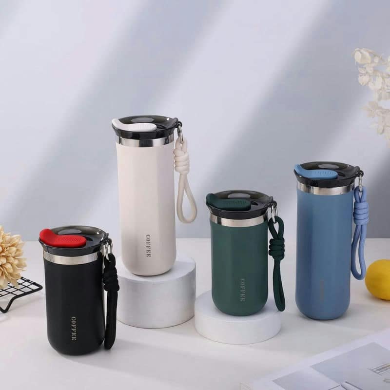 TI-1204 350-500 ml Handled Travel Coffee Mug