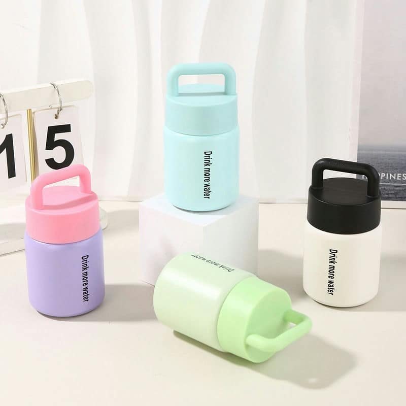 TI-1245 300 ml Handled Vacuum Flask