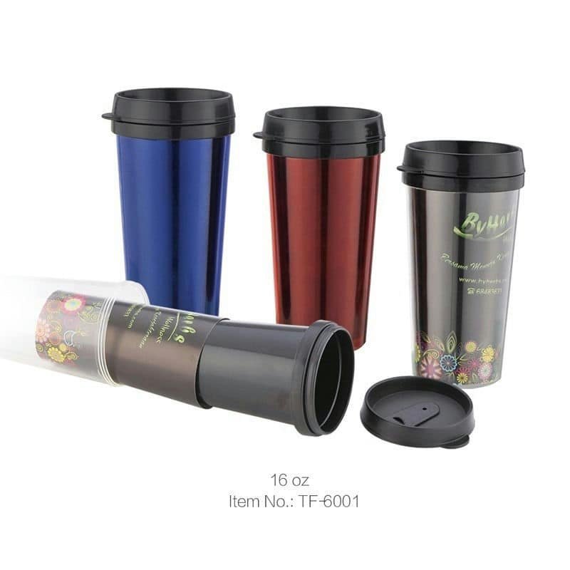 TF-6001 16oz Handled Paper-Insert Tumbler